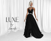 LUXE Gown Black