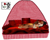 Red Cuddle Day Bed