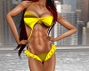 Playful Yellow Bikini
