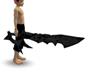 Black demon sword