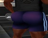 Purple Gym shorts Long