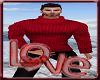 JA" Red Sweter