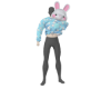 M Bunny Clouds Sweater
