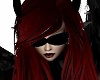 Dark Red Devil Hair