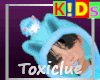 [Tc] Kids Tabby Cat Blue Outfit