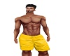 ASL Yellow Male Shorts