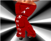 Passion red pj pants