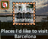 Barcelona stamp
