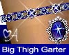 Sapphire BigThigh Garter