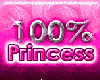 100 percent princess