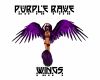 Rave wings purple