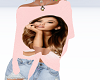 Ariana Grande Pink Top