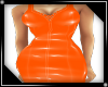 Orange Smexy PVC Mini
