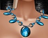SEV Blue stone necklace