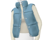 vanilla bean vest puffer