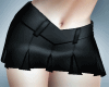 Mini Pleat Skirt Black