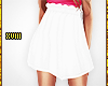! Hw White Skirt