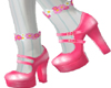 TDS pink dance shoes