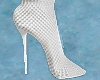 White Grey Heels
