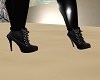 Black Tie up Boot/Heels