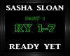 Sasha Sloan~Ready Yet 1