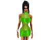 Toxie Green Mini Dress