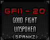 Good Fight - Unspoken