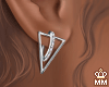 Khloe Earrings Silver