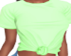 Lime Knotted Tshirt