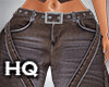Strappy Jeans / Brown