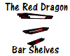 The Red Dragon Bar Shelf