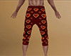 Heart PJ Pants 9 3/4 (M)