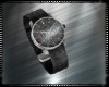 Black Leather Watch L
