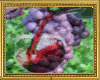 Red Grapes Wine Wall Pic