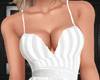 F*patterned white dress