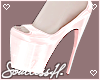 Angel Heels Silk white