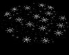 Snowflake opacity Rug