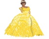 *Ney* Yellow Swan Gown
