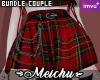 🌸 Red Plaid Skirt
