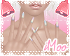 Glittered Nails