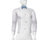 BLUE BOW TIE SHIRT