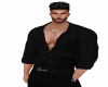 black shirt pants
