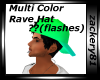 Flashing Rave Hat 
