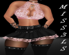 Top pink lace