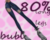 long leg 80% scaler