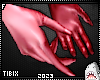 Sleigh Gloves Pink