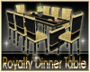 [x]Royalty Dinner Table