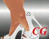 (CG) Hearts White Heels