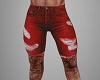 ~CR~RedJeans&Tatt Shorts