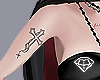 Chain Cross Tattoo